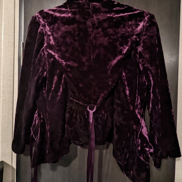 Y2K  velvet blazer - Picture 2 of 4